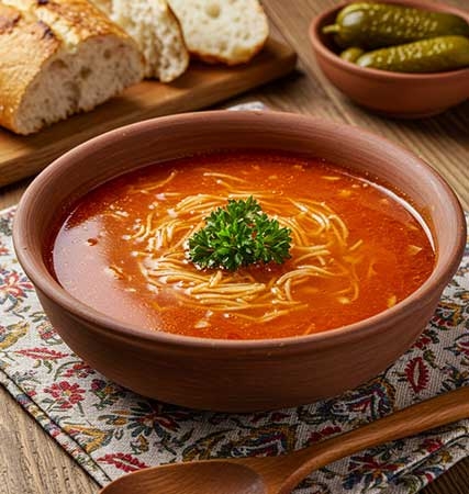 Erişte Çorbası